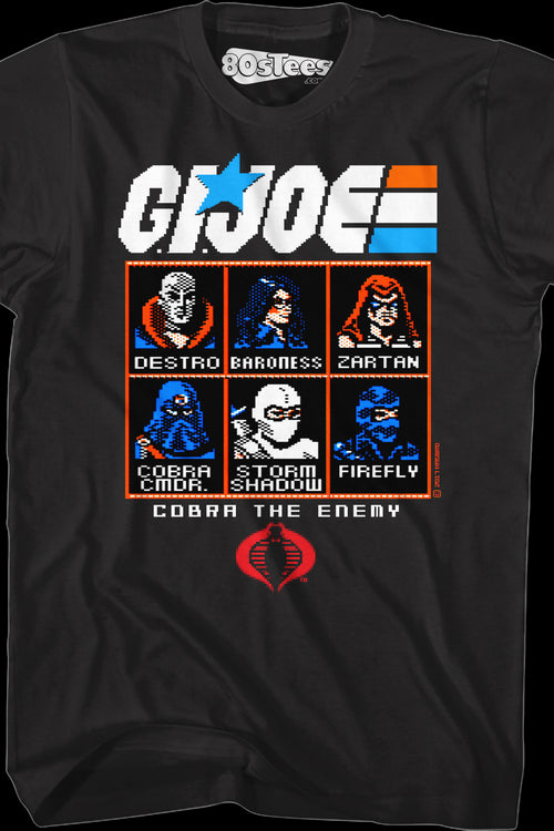 GI Joe A Real American Hero Commodore 64 Game T-Shirtmain product image