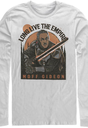 Gideon Long Live The Empire Mandalorian Star Wars Long Sleeve Shirt