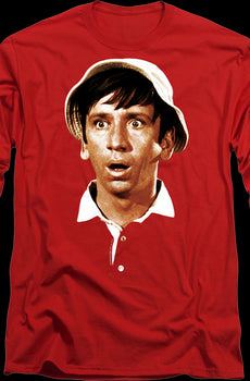 Gilligan's Head Gilligan's Island Long Sleeve Shirt