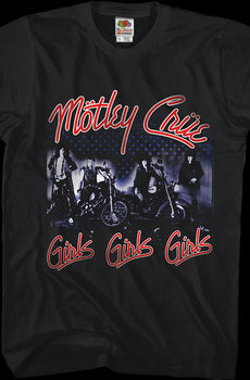 Girls Girls Girls Motley Crue T-Shirt