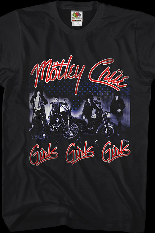 Girls Girls Girls Motley Crue T-Shirtmain product image