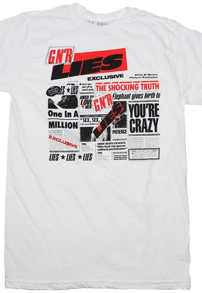 GN'R Lies Guns N' Roses T-Shirt