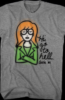Go To Hell Daria T-Shirt