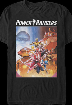 Good Guys Poster Mighty Morphin Power Rangers T-Shirt