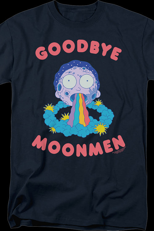 Goodbye Moonmen Rick And Morty T-Shirtmain product image