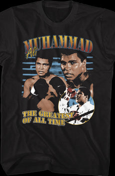 Greatest Of All Time Collage Muhammad Ali T-Shirt