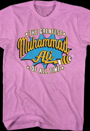 Greatest Of All Time Stinger Glove Muhammad Ali T-Shirt