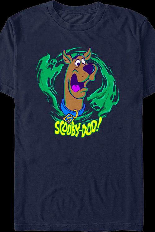 Green Ghosts Scooby-Doo T-Shirtmain product image