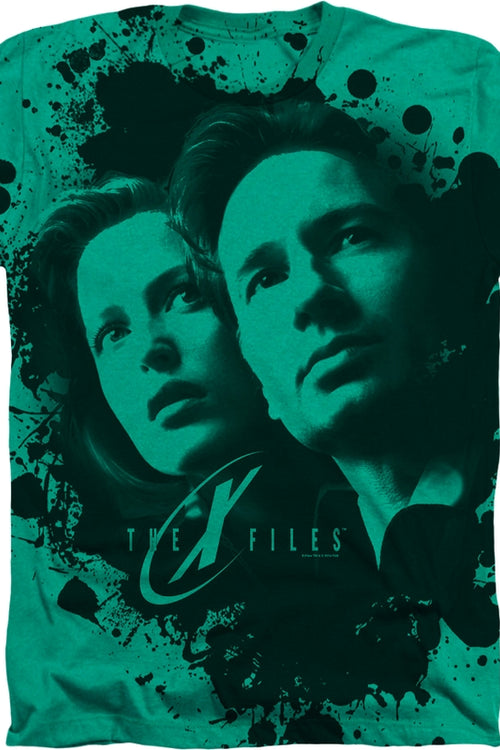 Green X-Files T-Shirtmain product image