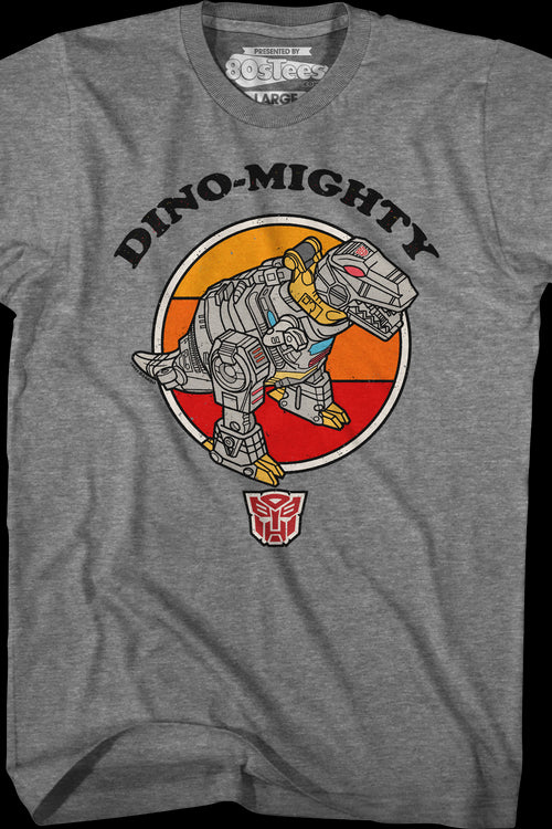 Grimlock Dino-Mighty Transformers T-Shirtmain product image