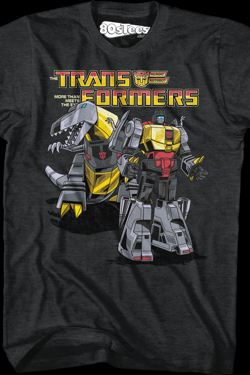 Grimlock Robot And Dino Modes Transformers T-Shirtmain product image