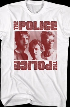 Group Photo The Police T-Shirt