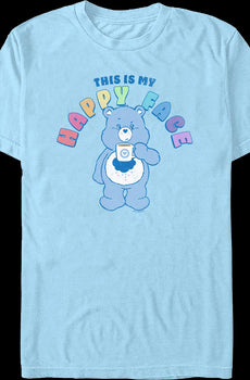 Grumpy Bear This Is My Happy Face Care Bears T-Shirt