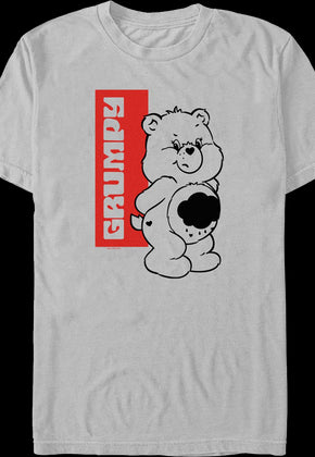 Grumpy Sketch Care Bears T-Shirt