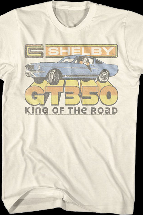 GT350 King Of The Road Shelby T-Shirtmain product image
