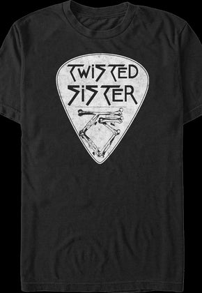 Guitar Pick Twisted Sister T-Shirt