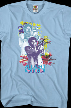 Guns Drawn Miami Vice T-Shirt