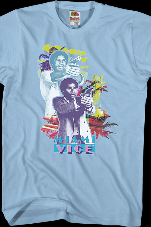 Guns Drawn Miami Vice T-Shirtmain product image