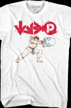Hadoken Control Pad Street Fighter T-Shirt