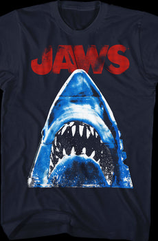 Halftone Jaws T-Shirt