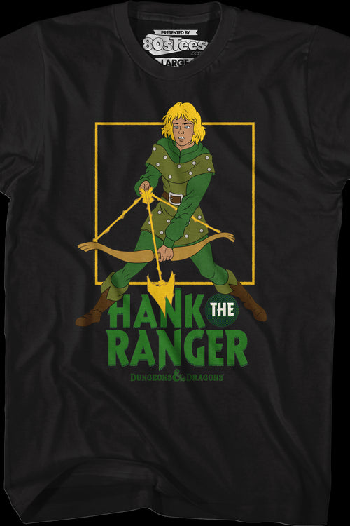 Hank The Ranger Bow & Arrow Pose Dungeons & Dragons T-Shirtmain product image
