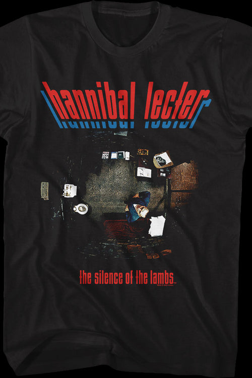 Hannibal Lecter Overhead View Silence of the Lambs T-Shirtmain product image