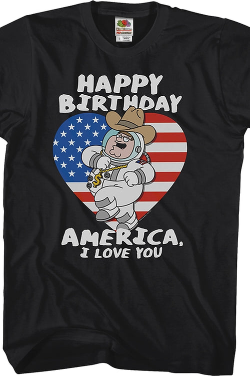 Happy Birthday America Family Guy T-Shirtmain product image