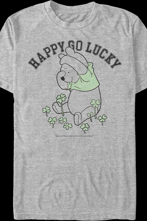 Happy Go Lucky Winnie The Pooh T-Shirtmain product image