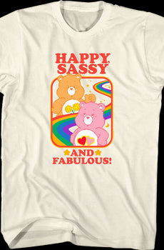 Happy, Sassy And Fabulous Care Bears T-Shirt