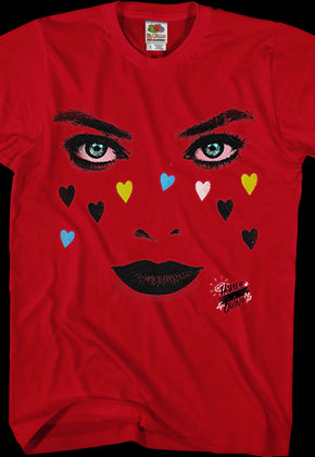 Harley Quinn Face Birds Of Prey T-Shirt