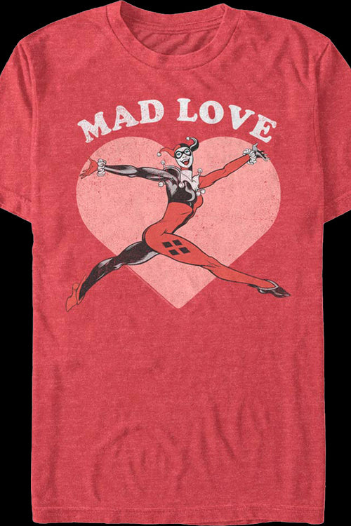 Harley Quinn Mad Love DC Comics T-Shirtmain product image