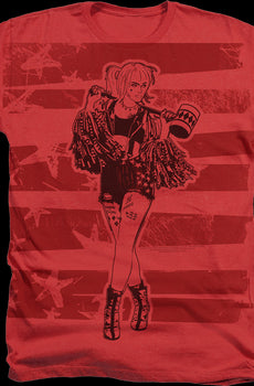 Harley Quinn Sketch Birds Of Prey T-Shirt