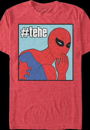 Hashtag tehe Spider-Man T-Shirt