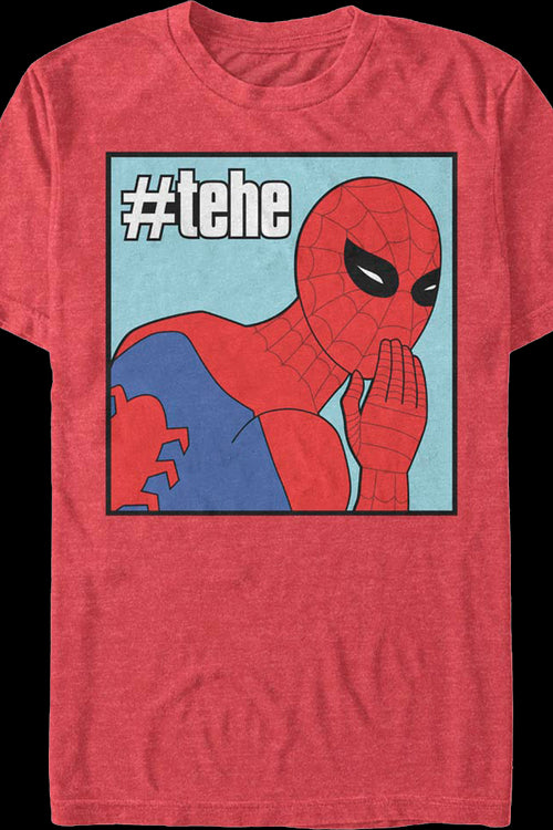 Hashtag tehe Spider-Man T-Shirtmain product image