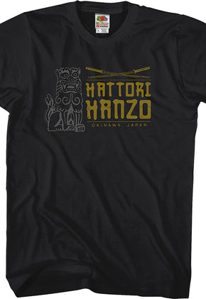 Hattori Hanzo Swords Kill Bill T-Shirt
