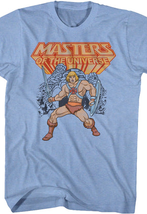 He-Man Action Pose Masters of the Universe T-Shirt