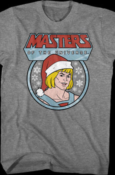 He-Man Santa Claus Hat Masters of the Universe T-Shirt