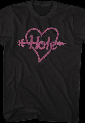 Heart & Arrow Logo Hole T-Shirt