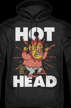 Heat Miser Hot Head The Year Without A Santa Claus Hoodie