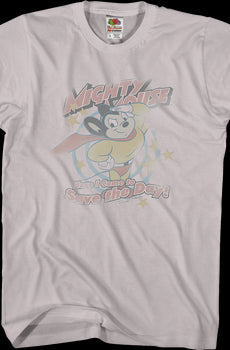 Here I Come to Save the Day Mighty Mouse T-Shirt