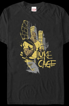 Hero for Hire Sketch Luke Cage T-Shirt