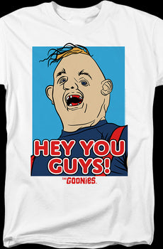 Hey You Guys Sloth Illustration Goonies T-Shirt