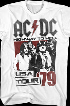Highway To Hell USA Tour ACDC T-Shirt