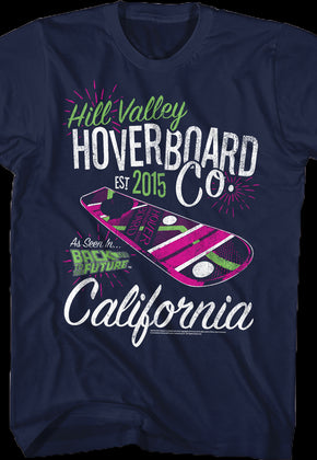 Hill Valley Hoverboard Back To The Future T-Shirt