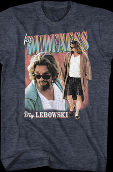 His Dudeness Big Lebowski T-Shirt