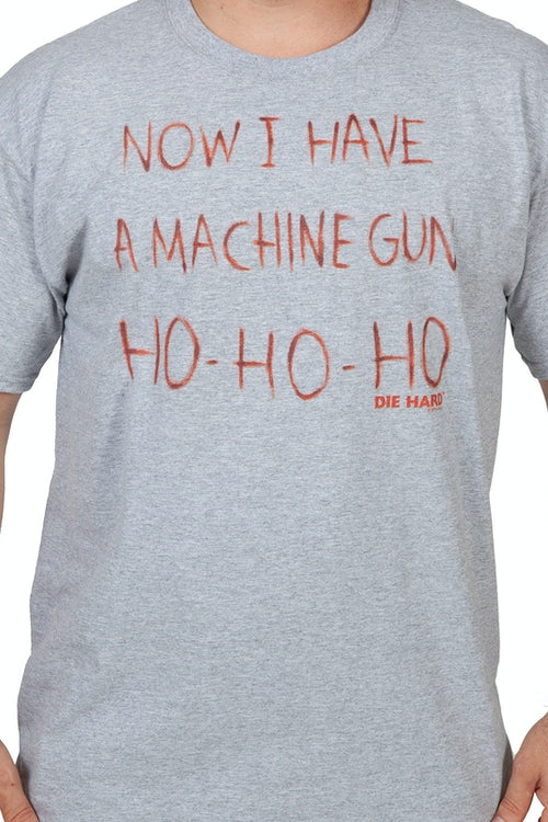 Ho Ho Ho Machine Gun Die Hard Shirtmain product image