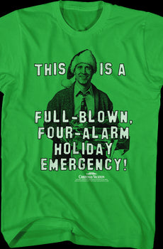 Holiday Emergency Christmas Vacation T-Shirt