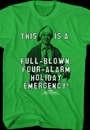 Holiday Emergency Christmas Vacation T-Shirt