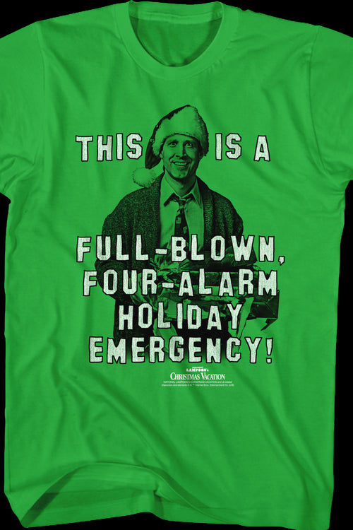 Holiday Emergency Christmas Vacation T-Shirtmain product image