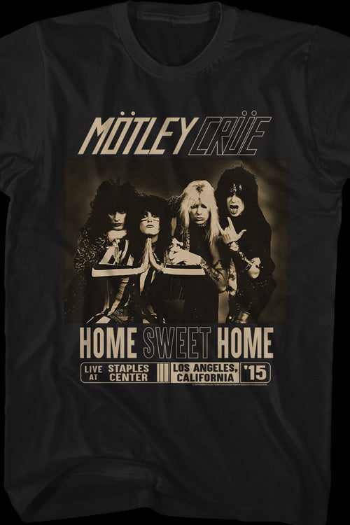 Home Sweet Home Motley Crue T-Shirtmain product image